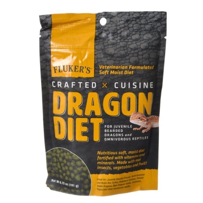 Flukers Crafted Cuisine Dragon Diet - Juveniles - 6.75 oz