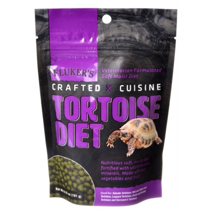 Flukers Crafted Cuisine Tortoise Diet - 6.75 oz