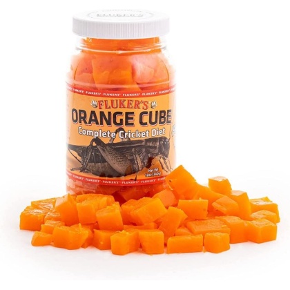 Flukers Orange Cube Complete Cricket Diet - 12 oz