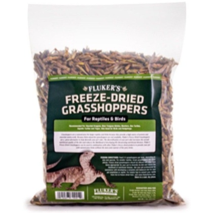 Flukers Freeze-Dried Grasshoppers - 1 lb