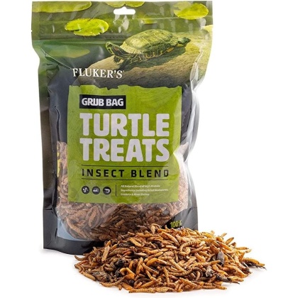 Flukers Grub Bag Turtle Treat - Insect Blend - 6 oz