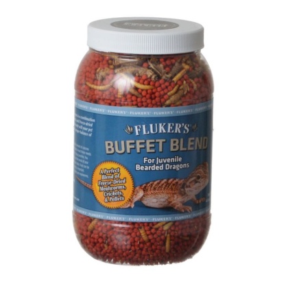 Flukers Buffet Blend for Juvenile Bearded Dragons - 4.4 oz
