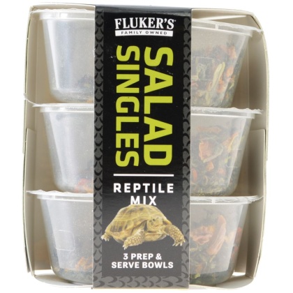 Flukers Salad Singles Reptile Blend - 3 count