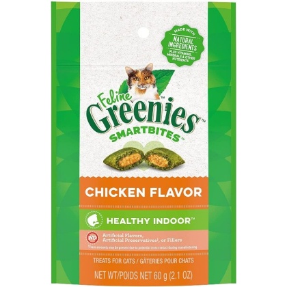 Greenies SmartBites Hairball Control Chicken Flavor Cat Treats - 2.1 oz