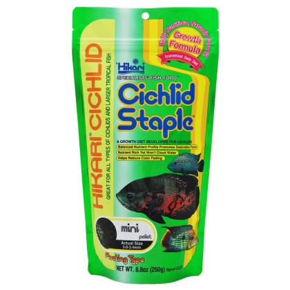 Hikari Cichlid Staple Food - Mini Pellet - 8.8 oz