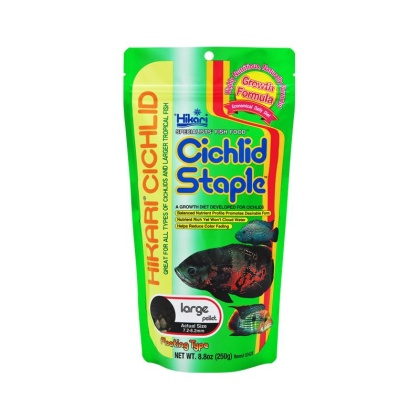 Hikari Cichlid Staple Food - Large Pellet - 8.8 oz