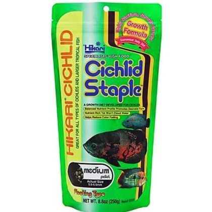 Hikari Cichlid Staple Food - Medium Pellet - 8.8 oz