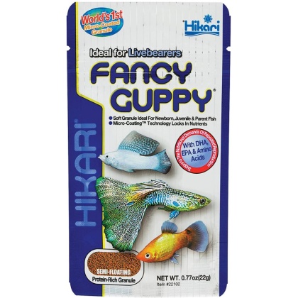 Hikari Fancy Guppy Fish Food - .7 oz