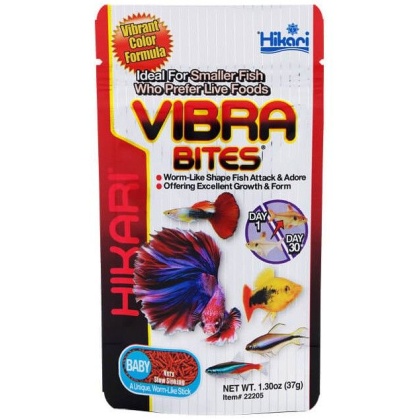 Hikari Vibra Bites Baby Tropical Fish Food  - 1.3 oz
