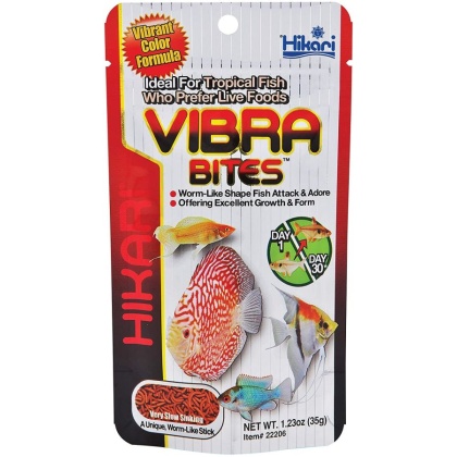 Hikari Vibra Bites Tropical Fish Food - 1.23 oz