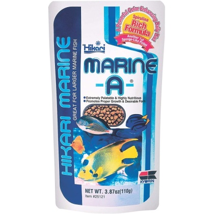Hikari Marine A Fish Pellets - 3.87 oz