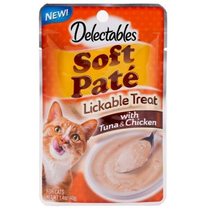 Hartz Soft Pate Lickable Treat for Cats Tuna and Chicken - 1.4 oz