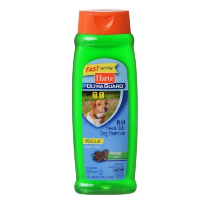 Hartz UltraGuard Rid Flea & Tick Shampoo - Fresh Scent - 18 oz
