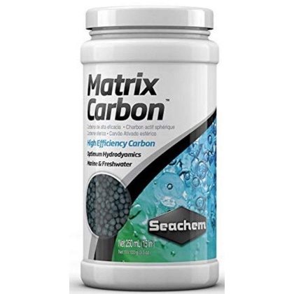 Seachem Matrix Carbon High Efficiency Spherical Carbon - 250 mL