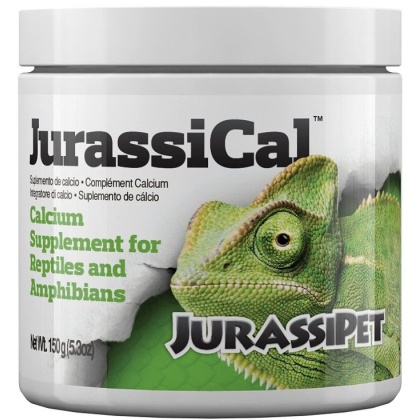 JurassiPet JurassiCal Reptile and Amphibian Dry Calcium Supplement - 5.3 oz