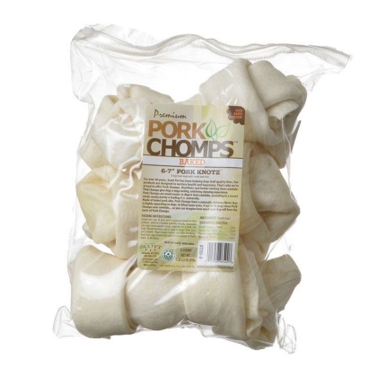 Pork Chomps Knotz Knotted Pork Chew - Baked - Large - 6 Count - (6\