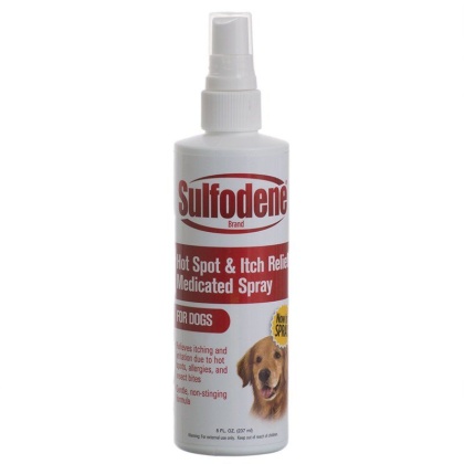 Sulfodene Hot Spots Skin Medication for Dogs - 8 oz - Pump Spray