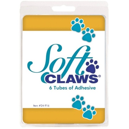 Soft Claws Nail Cap Adhesive Refill - 6 count
