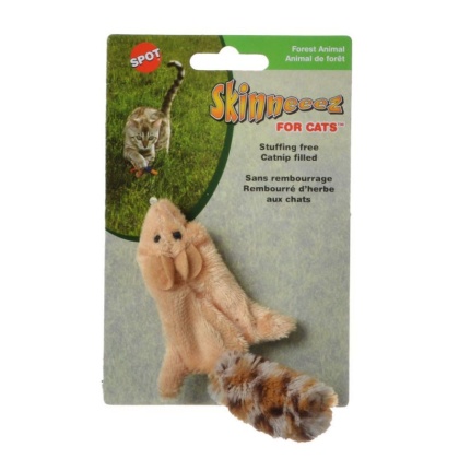 Spot Skinneeez Squirrel Cat Toy - Squirrel Cat Toy