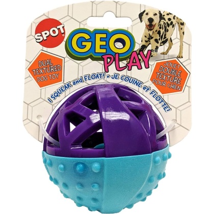 Spot Geo PlayBall Dual Texure Dog Toy Assorted - 1 count