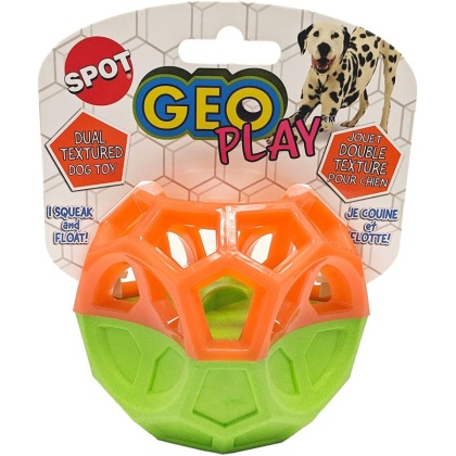 Spot Geo Play Cube Dual Texure Dog Toy Assorted - 1 count