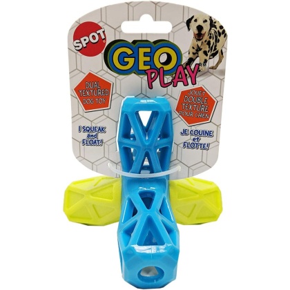 Spot Geo Play Jack Dual Texure Dog Toy Assorted - 1 count