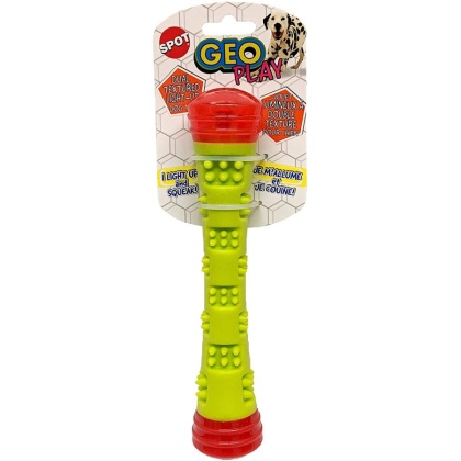 Spot Geo Play Light and Sound Stick Medium Dual Texure Dog Toy Assorted - 1 count