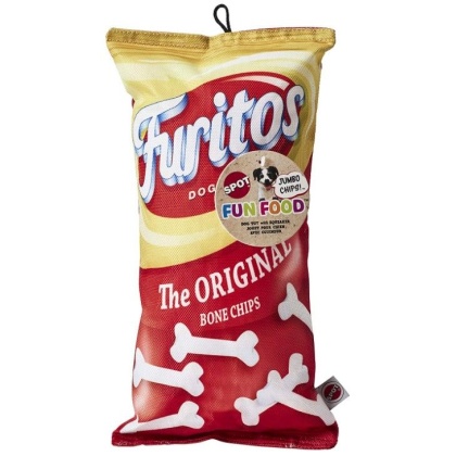 Spot Fun Food Furitos Chips Plush Dog Toy - 1 count