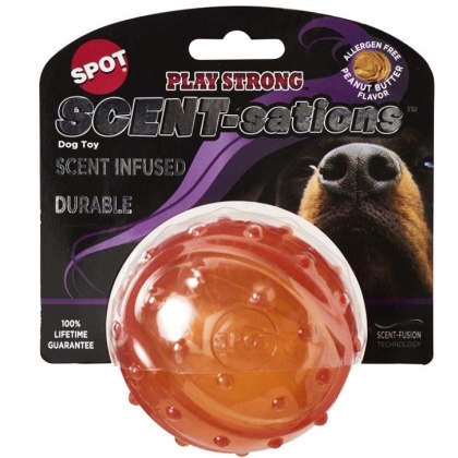 Spot Scent-Sation Peanut Butter Scented Ball - 3.25