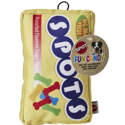 Spot Fun Candy Spot s Plush Dog Toy - 1 count
