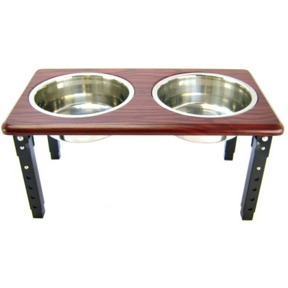 Spot Posture Pro Double Diner - Stainless Steel & Cherry Wood - 2 Quart (8\