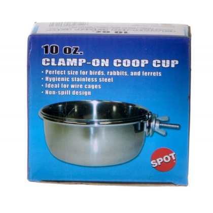 Spot Stainless Steel Coop Cup with Bolt Clamp - 10 oz