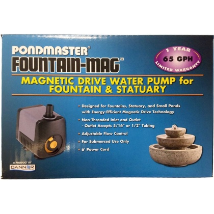 Pondmaster Pond-Mag Magnetic Drive Utility Pond Pump - Model .65 (65 GPH)