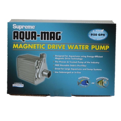 Supreme Aqua-Mag Magnetic Drive Water Pump - Aqua-Mag 9.5 Pump (950 GPH)
