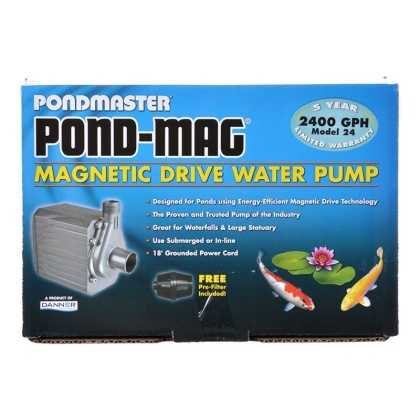 Pondmaster Pond-Mag Magnetic Drive Utility Pond Pump - Model 24 (2400 GPH)