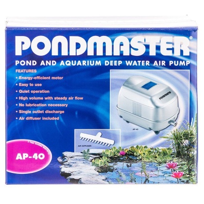 Pondmaster Pond & Aquarium Deep Water Air Pump - AP 40 (5,000 Gallons - 2,900 Cubic Inches per Minute)