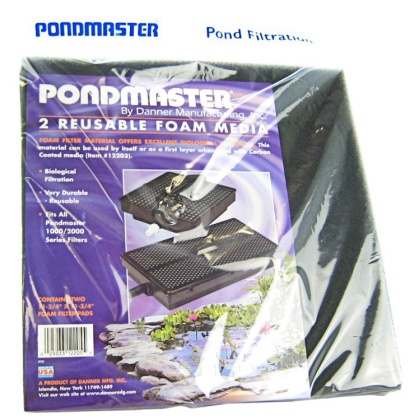 Pondmaster Reusable Foam Media Pads - 11.75