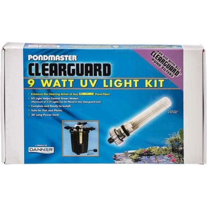 Pondmaster Clearguard Filter UV Clarifier Kit - 9 Watt UV Kit