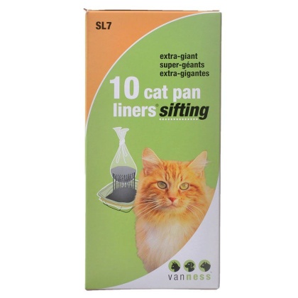 Van Ness PureNess Sifting Cat Pan Liners - Extra Giant (SL7) - 10 Pack