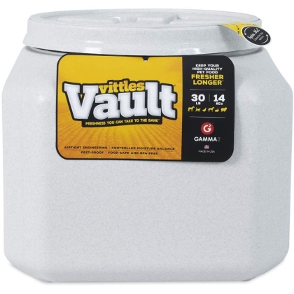 Vittles Vault Airtight Square Pet Food Container - 30 lbs - 13