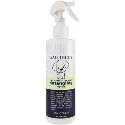 Wagberry All About the Spa Detangling Spray - 8 oz