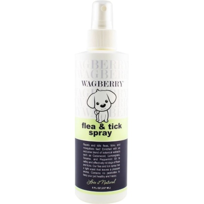 Wagberry Flea and Tick Spray - 8 oz