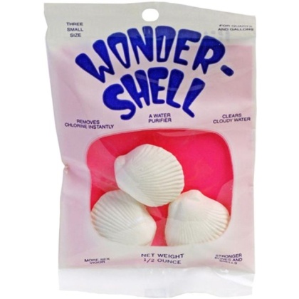 Weco Wonder Shell De-Chlorinator - Small - For Bowls up to 1 Gallon (3 Pack)