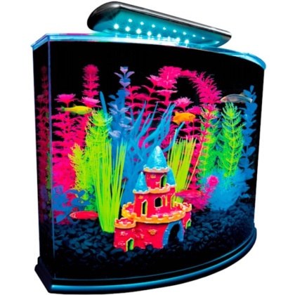 GloFish Aquarium Kit with LED Lighting - 5 Gallons
