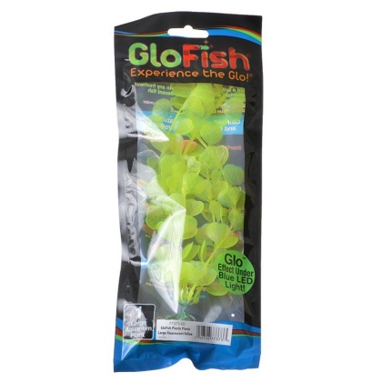 GloFish Yellow Aquarium Plant - Large - (7