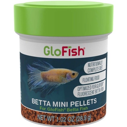 Tetra GloFish Betta Mini Pellets - 1.02 oz
