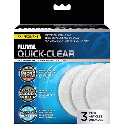 Fluval Fine FX5/6 Water Polishing Pad - 3 Pack
