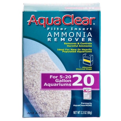 Aquaclear Ammonia Remover Filter Insert - For Aquaclear 20 Power Filter