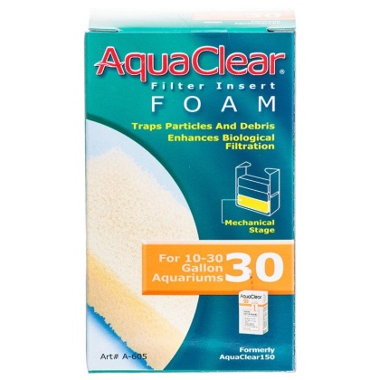 Aquaclear Filter Insert Foam - For Aquaclear 30 Power Filter
