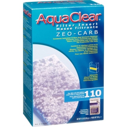 AquaClear Filter Insert - Zeo-Carb - 110 gallon - 1 count